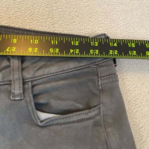 American Eagle Women's Jegging Crop Pants Size 4 Gray AEO Denim Stretchy Comfort - Picture 5 of 15